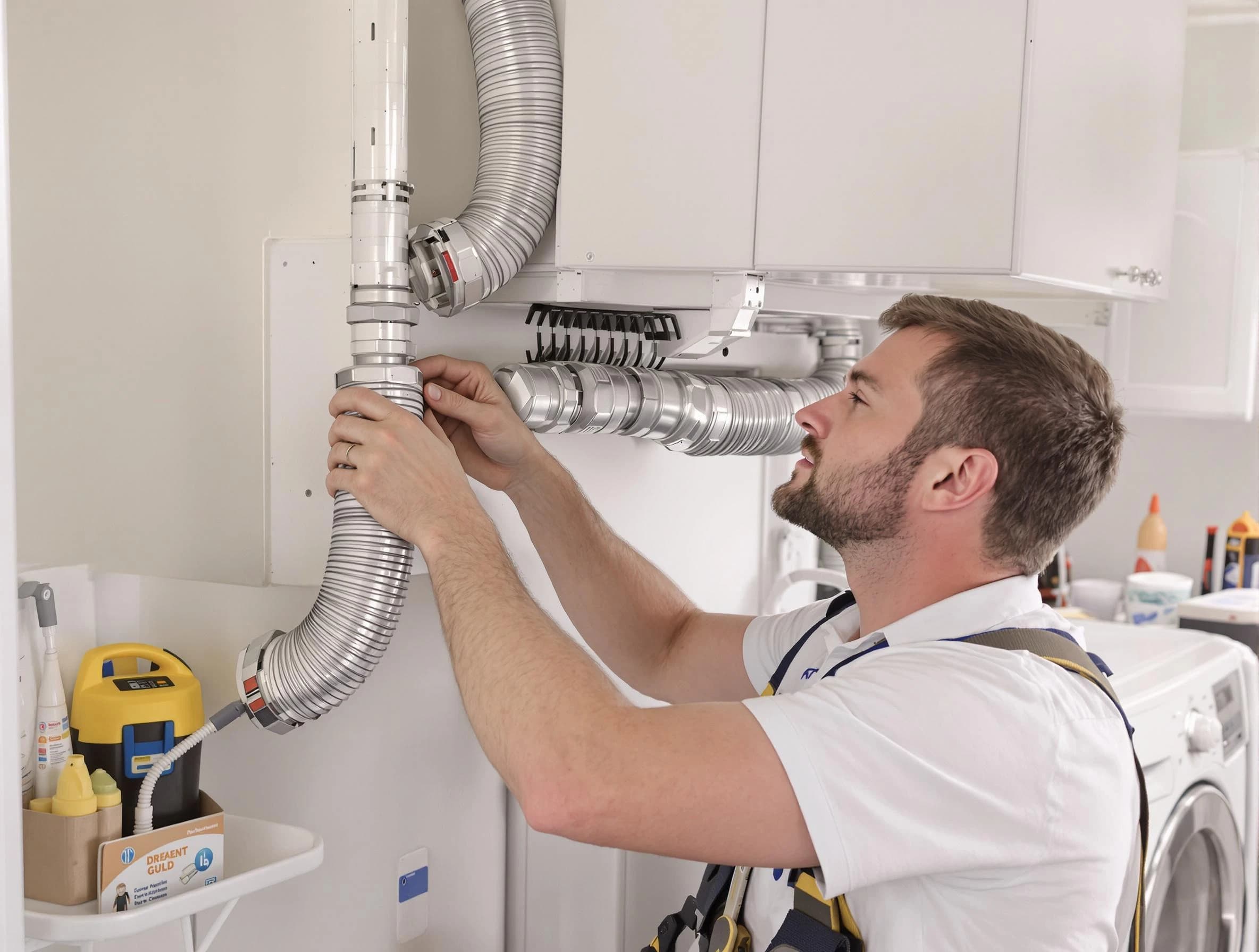 Professional dryer vent repair and installation by Dumbarton Dryer Vent Cleaning in Dumbarton