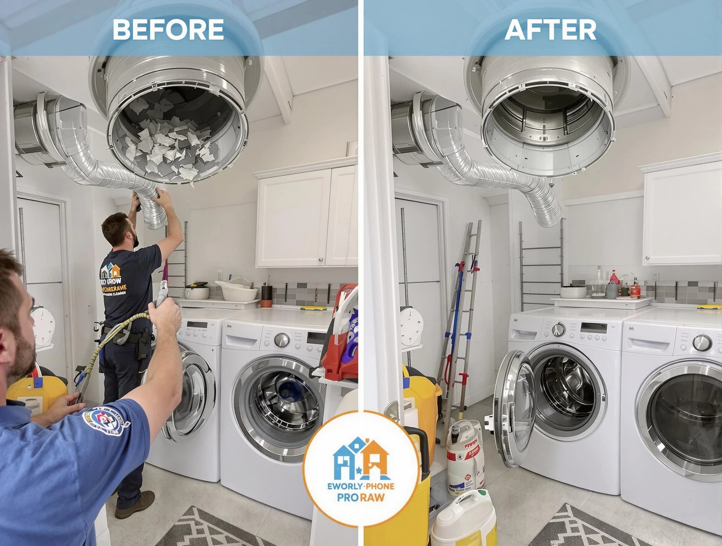 Residential dryer vent cleaning by Dumbarton Dryer Vent Cleaning in Dumbarton