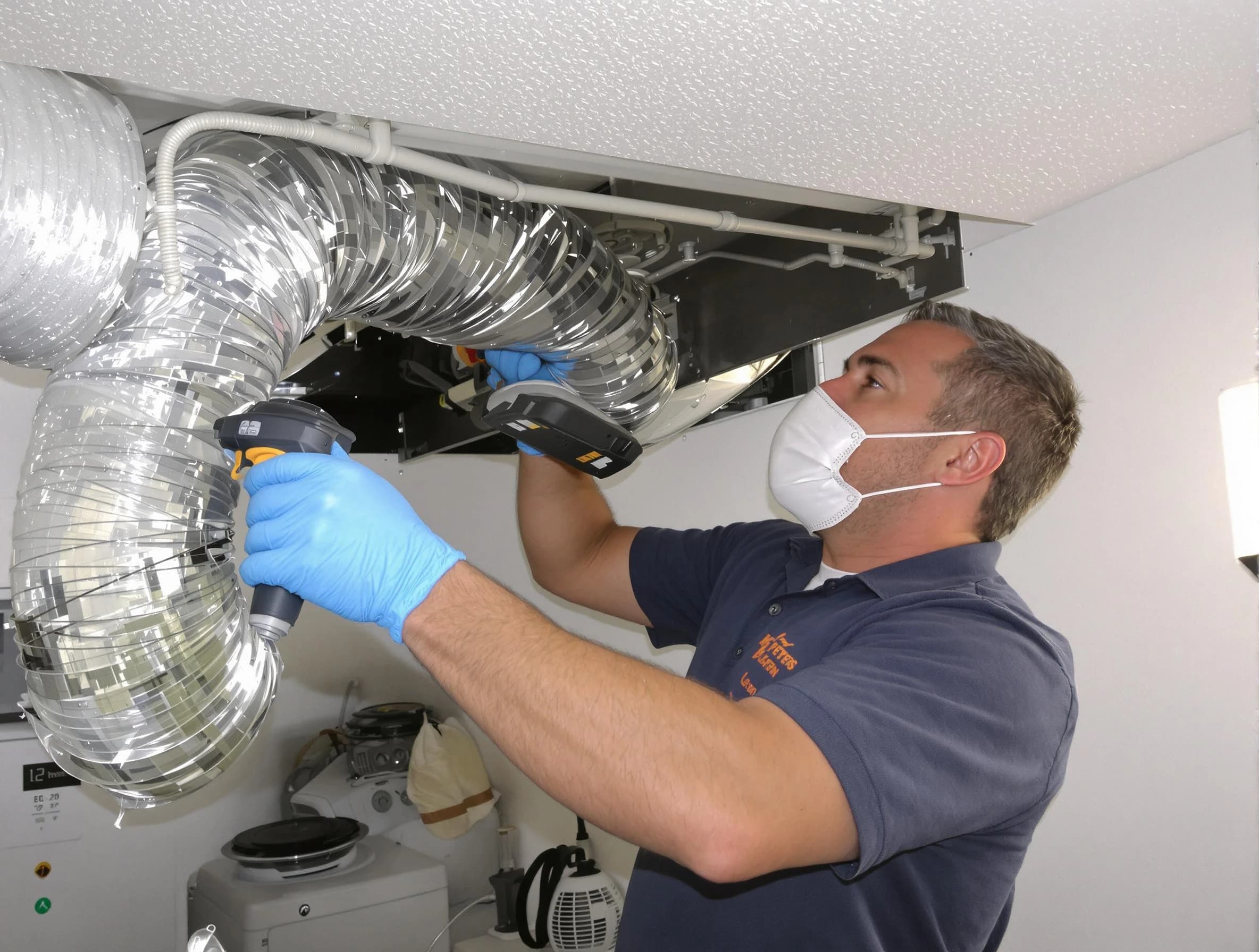 Dumbarton Dryer Vent Cleaning professional performing thorough residential dryer vent cleaning in Dumbarton