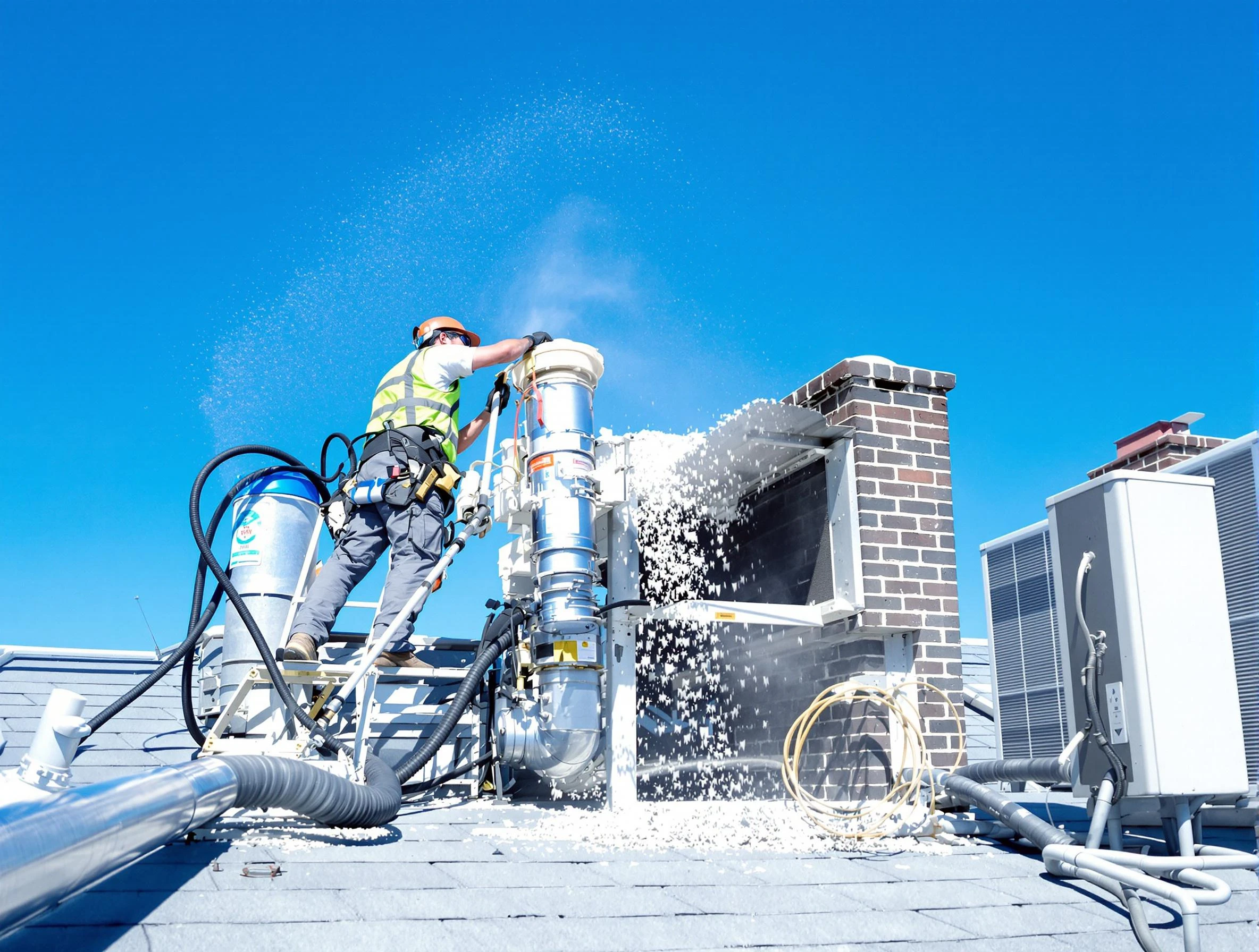 Expert roof dryer vent cleaning by Dumbarton Dryer Vent Cleaning in Dumbarton